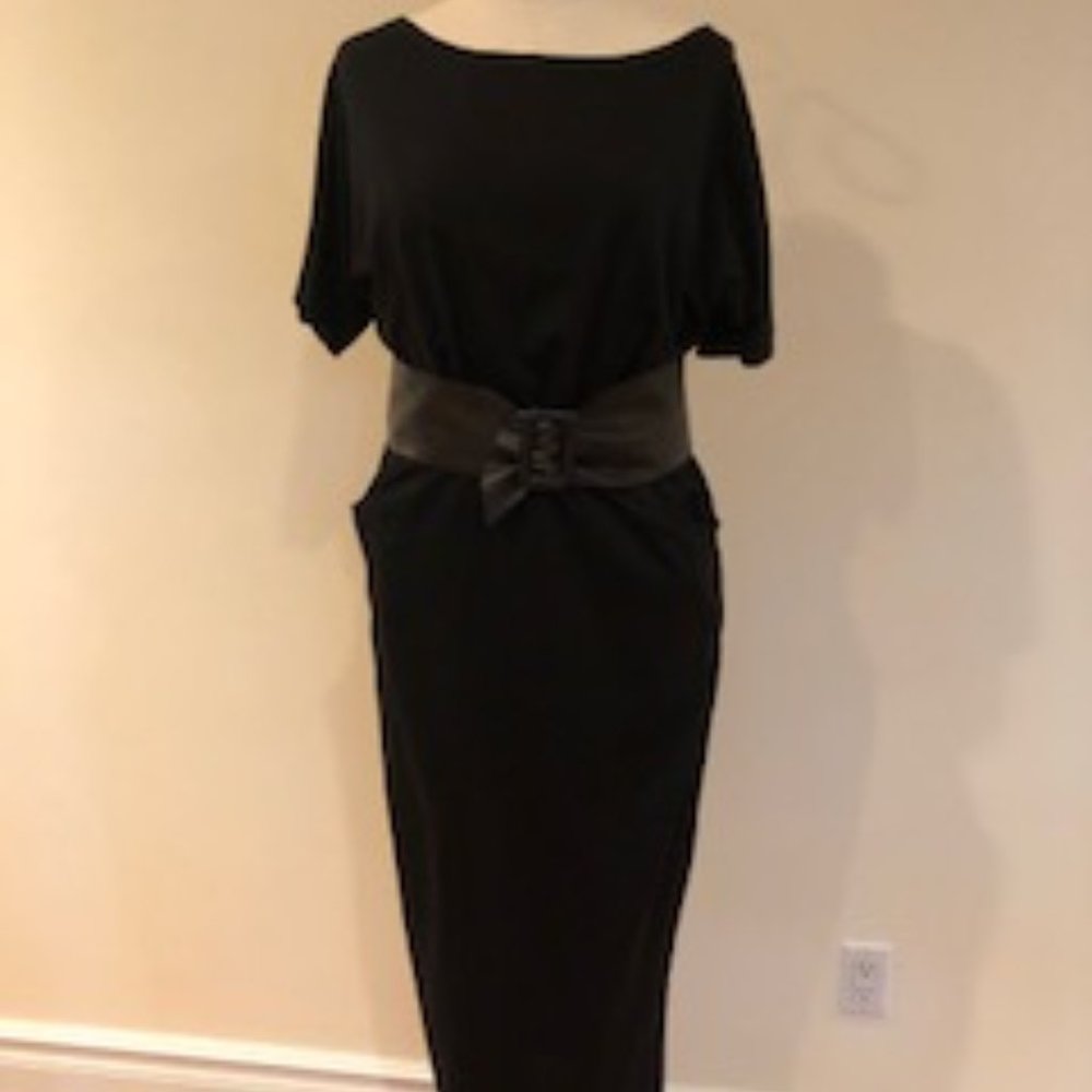 Black maxi dress - all season